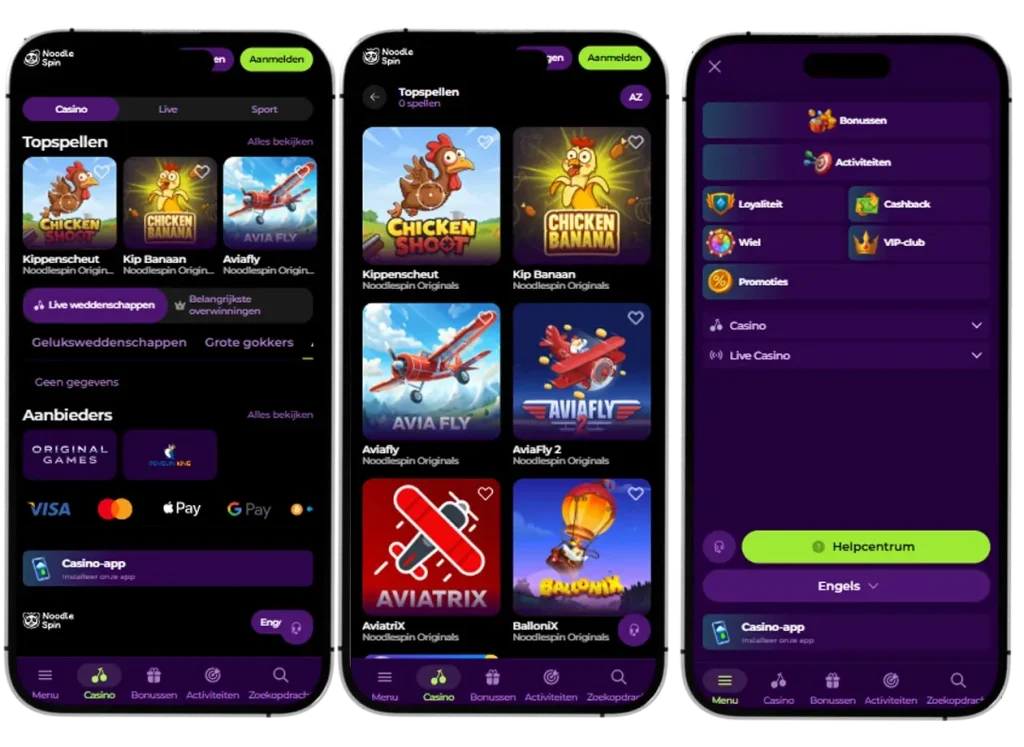 NoodleSpin Casino app